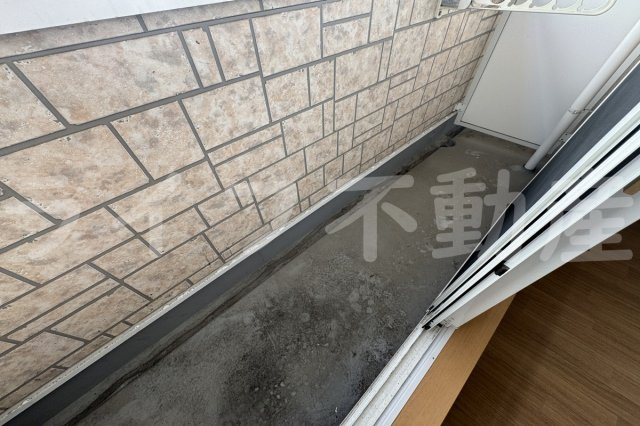 グレースヴィラのバルコニー|陽当たり良好なバルコニーです
