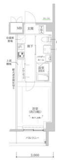 【間取り】 | RELUXIA武蔵中原Ⅱ