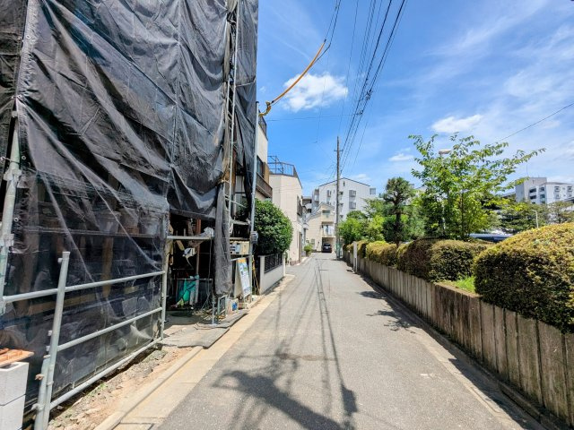 葛飾区青戸３丁目の新築戸建の前面道路含む現地写真|～前面道路含む現地写真～