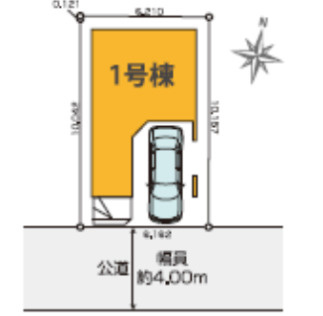 葛飾区青戸３丁目の新築戸建の区画図|～区画図～