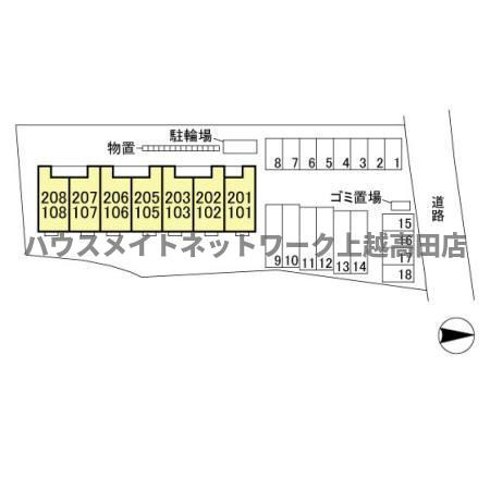 クレストの区画図|配置図