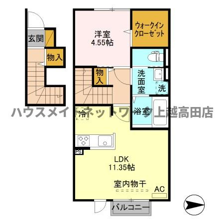 クレストの間取り|間取図
