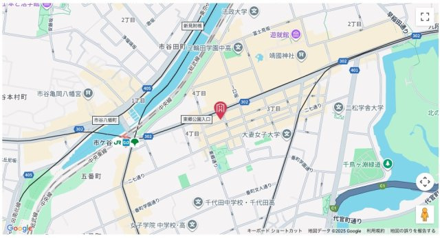 ★仲介手数料半額★九段シルバーパレス（都内各所へ縦横無尽にアクセスする利便性の高さが魅力のエリア）の地図
