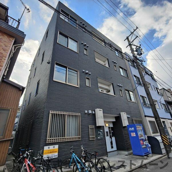 グランレーヴ東別院EASTの外観|落ち着いた雰囲気の外観です