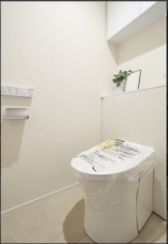 ★仲介手数料無料★東京パークタワー（新規フルリフォーム済み）のトイレ