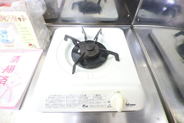 嬉しい一口コンロ付きですよ♪