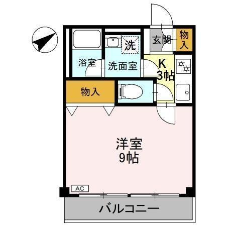 エターナル　Ⅰ棟の間取り