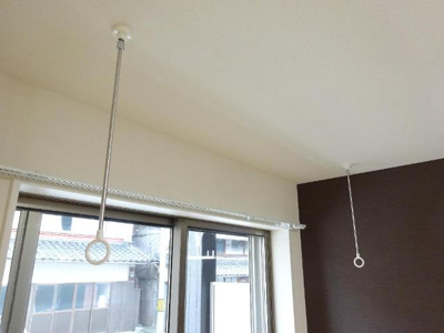 【設備】 | カンパニュラ | 室内物干し