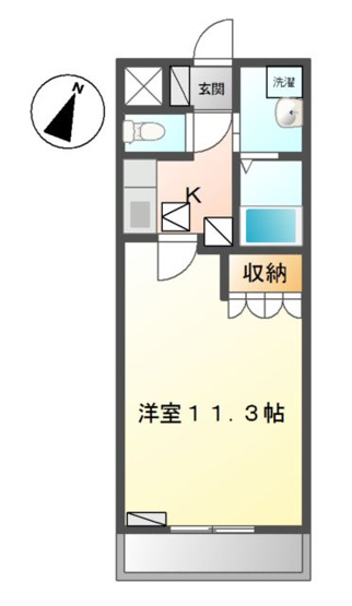 【間取り】 | ミネルバＡ棟