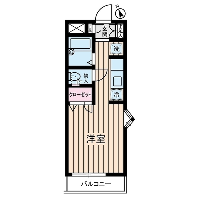 青葉台ハイツの間取り