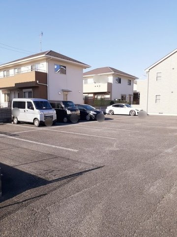 アフロートの駐車場