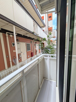 バルコニーからの景色