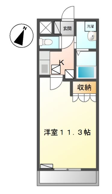 ミネルバＡ棟の間取り