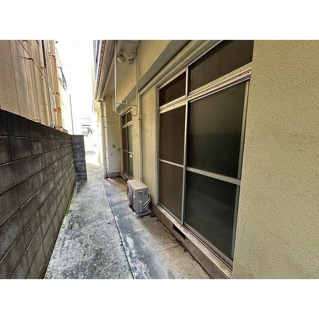 本町マンションのバルコニー