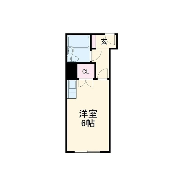 第6セントラルハイツ沼津　Aの間取り