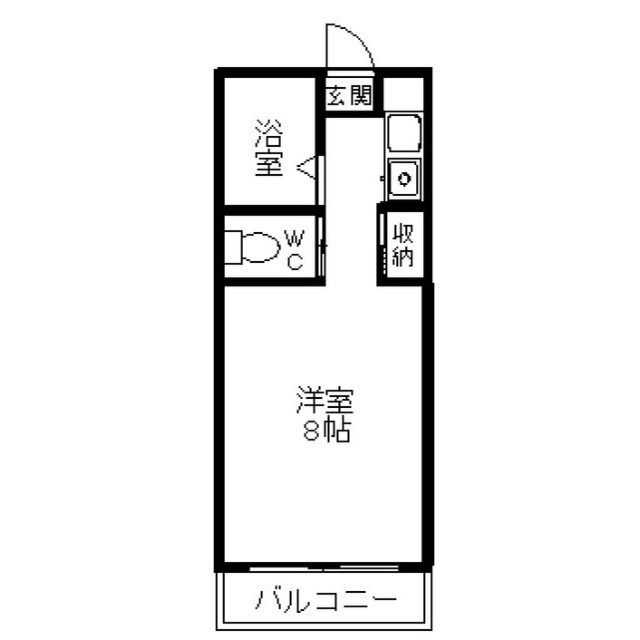 博重マンションの間取り