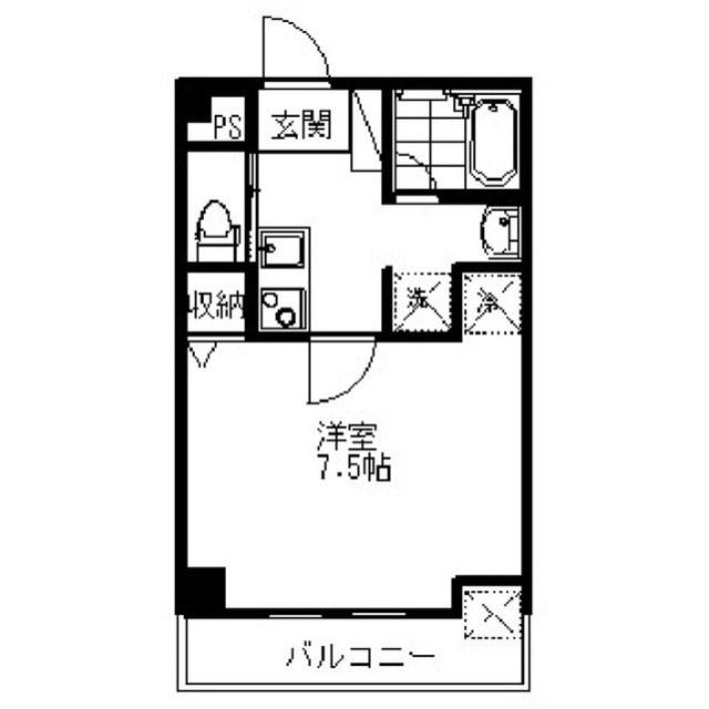 エスペシア華Ⅲの間取り