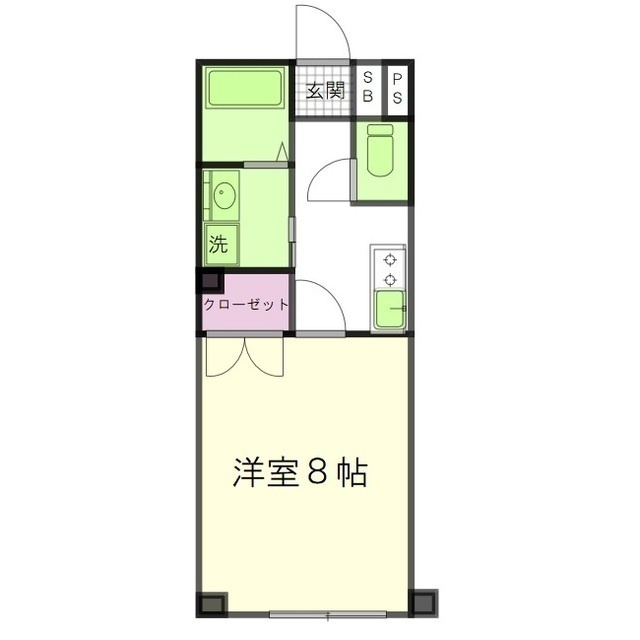 エスペシア華Ⅶの間取り
