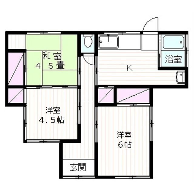 山田戸建の間取り
