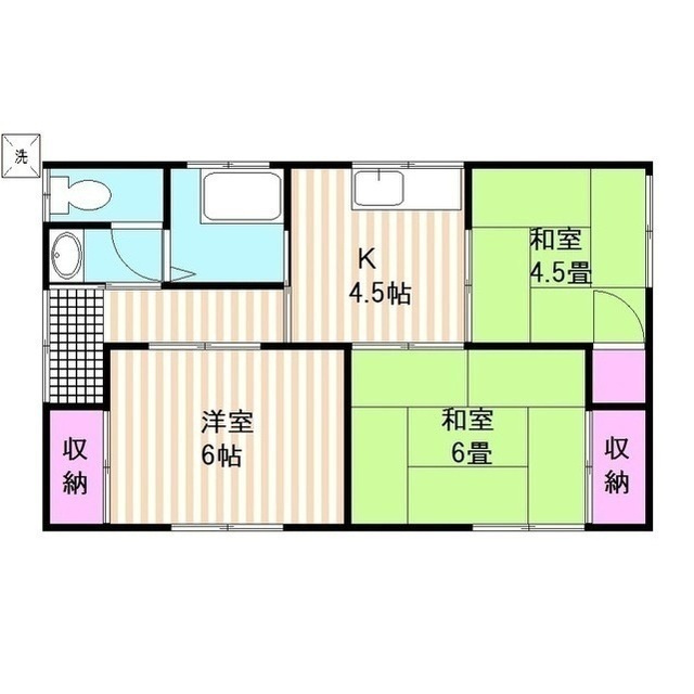 小針戸建の間取り