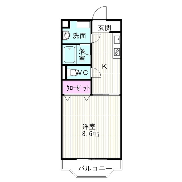 ミルキークオーツの間取り