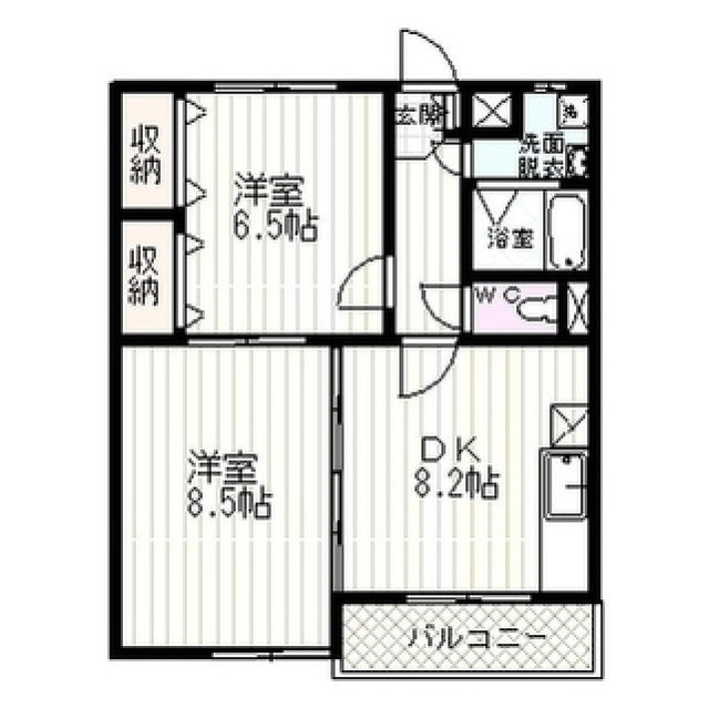 ドミール・アトレの間取り