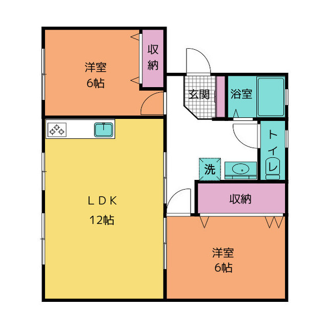 ベルハイムの間取り