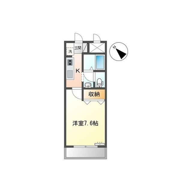 エヴァーグリーンの間取り