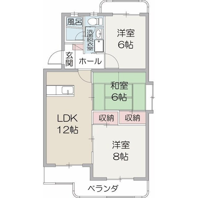 エスポワールの間取り