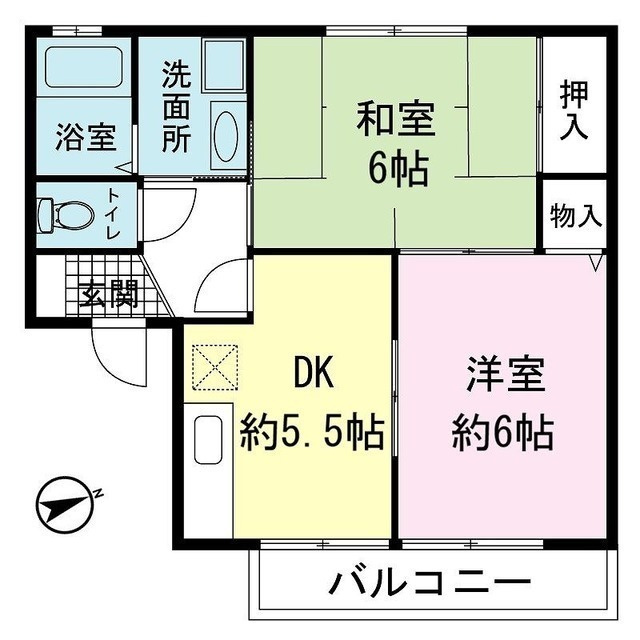 ソフィアＫの間取り