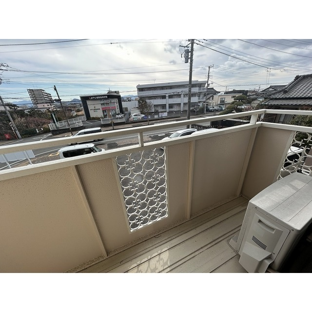 セジュールＫのバルコニー