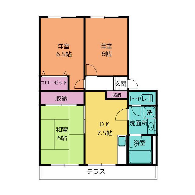 ストークハウス園田の間取り