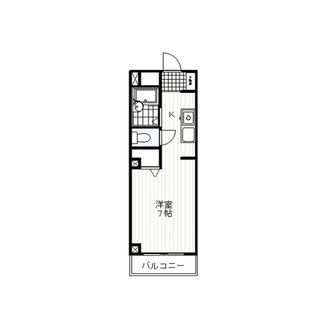 ヴィラ若林の間取り