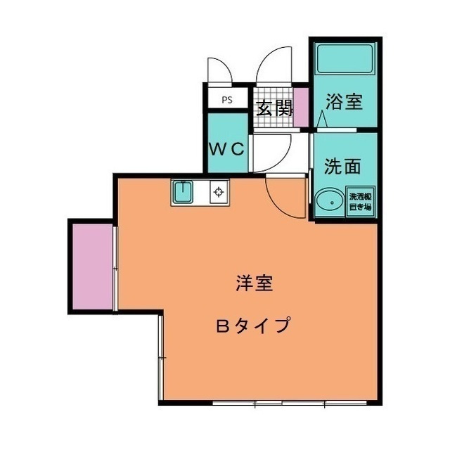 サンエール新宿の間取り