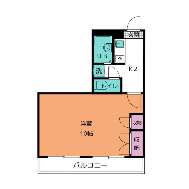 ベンデュールⅠの間取り