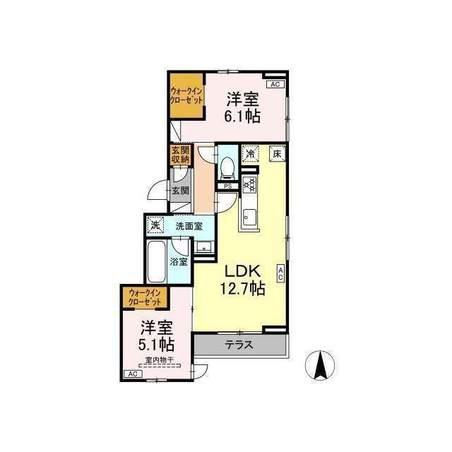 仮称D-ROOM長泉町竹原分譲PJの間取り