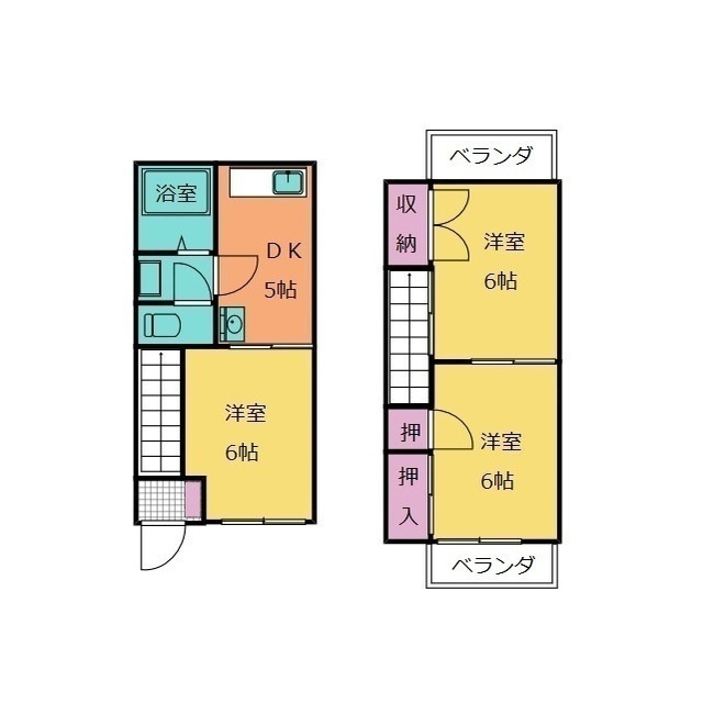 パティオ今井坂の間取り