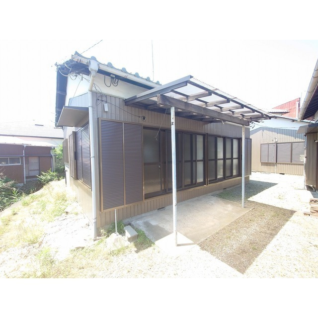 田中借家のバルコニー