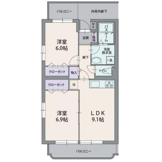 エテルノの間取り