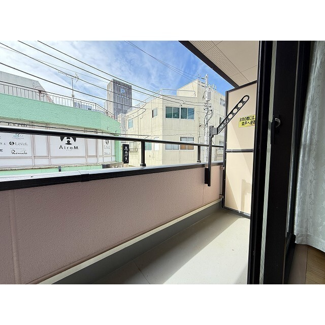 高島屋マンションⅡのバルコニー