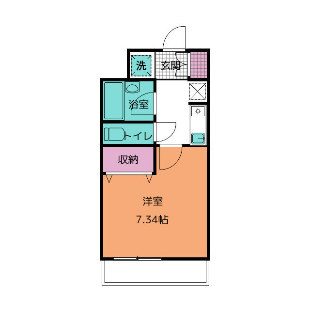 高島屋マンションⅡの間取り