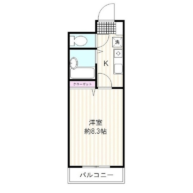 ジュネスメゾンイノウエの間取り