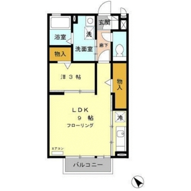 アドミラーブルの間取り
