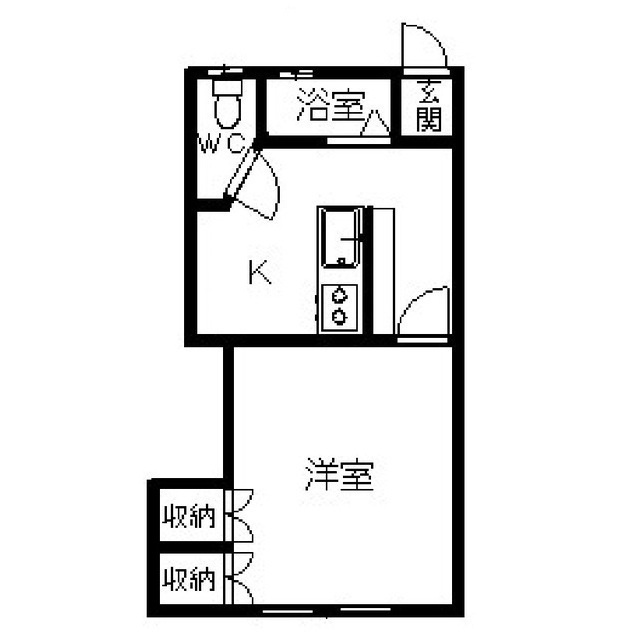 エムズプラザ　Ａの間取り