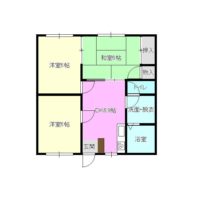 プレアデスの間取り