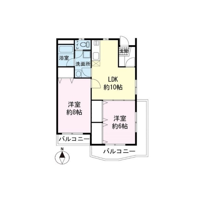 ヴィブレ御宿台の間取り
