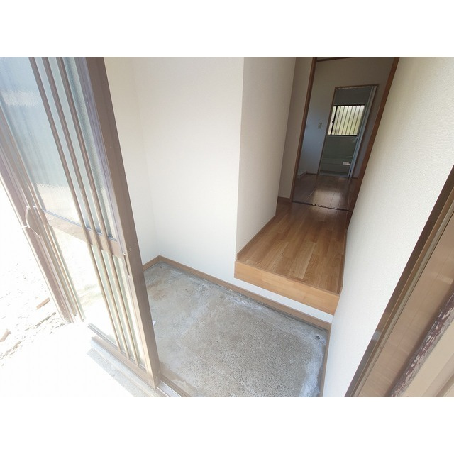 田中借家の玄関