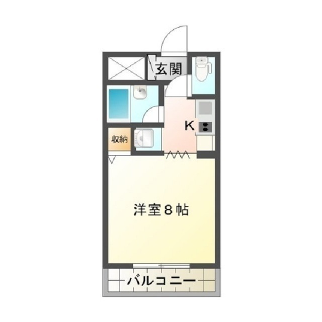 ランドマーク　２の間取り