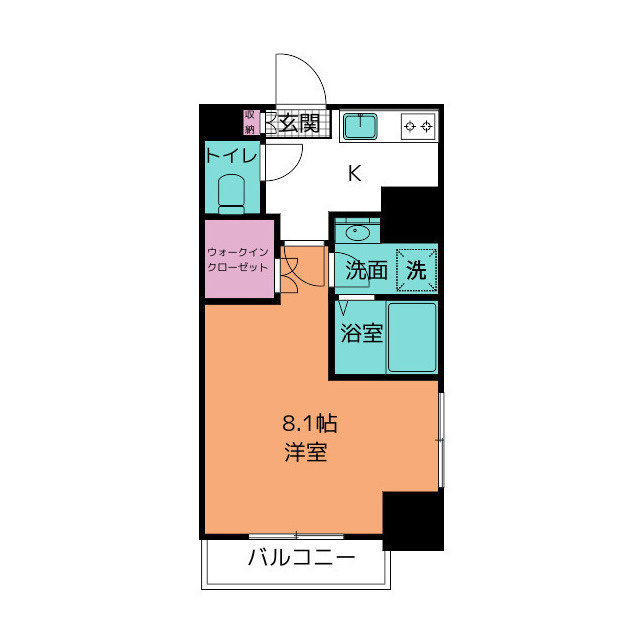 ハピデンス西本町の間取り