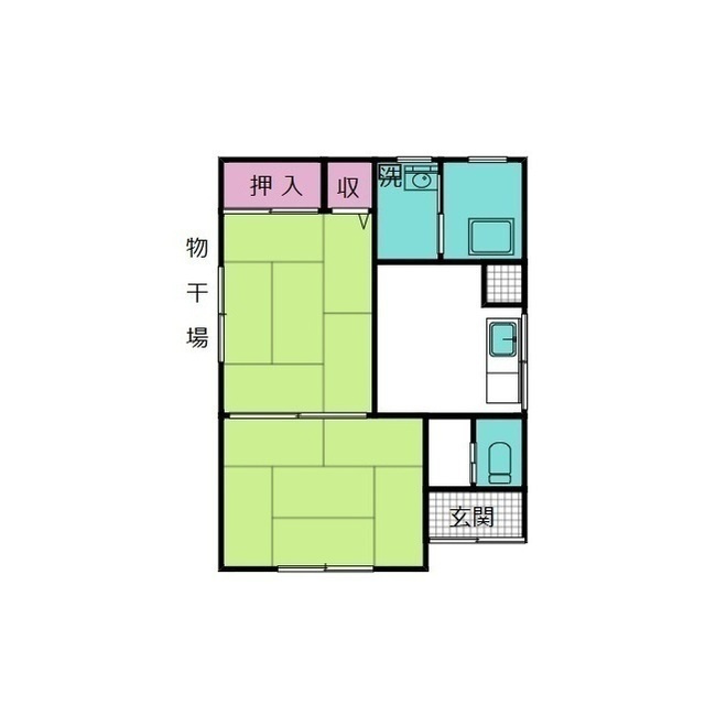 三島市中島の一戸建ての間取り